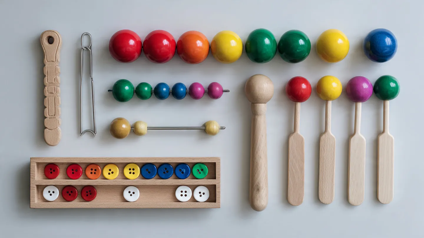 Sélection de jouets éducatifs pour développer la motricité fine chez l’enfant