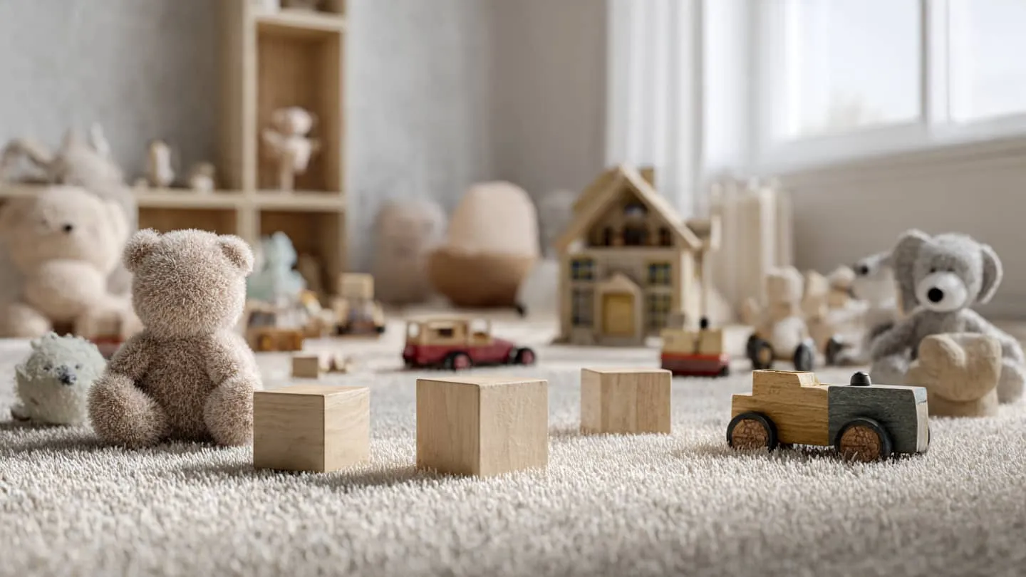 Trop de jouets pouvant nuire à la concentration de l’enfant