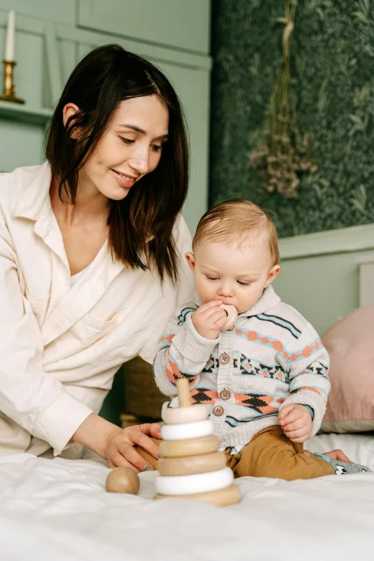 Cadeau bébé 1 an - jouet empilage pour développer la motricité