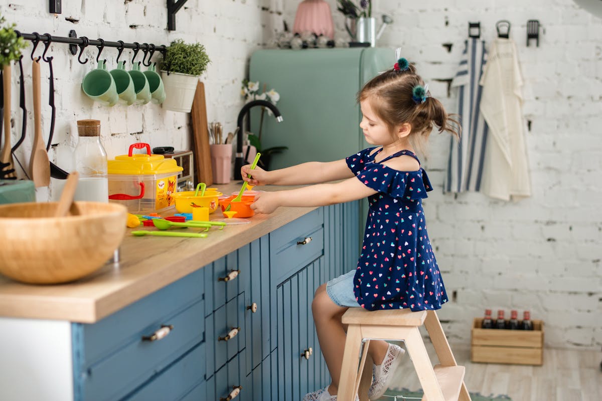dînette cuisine jouet éducatif fille 5 ans