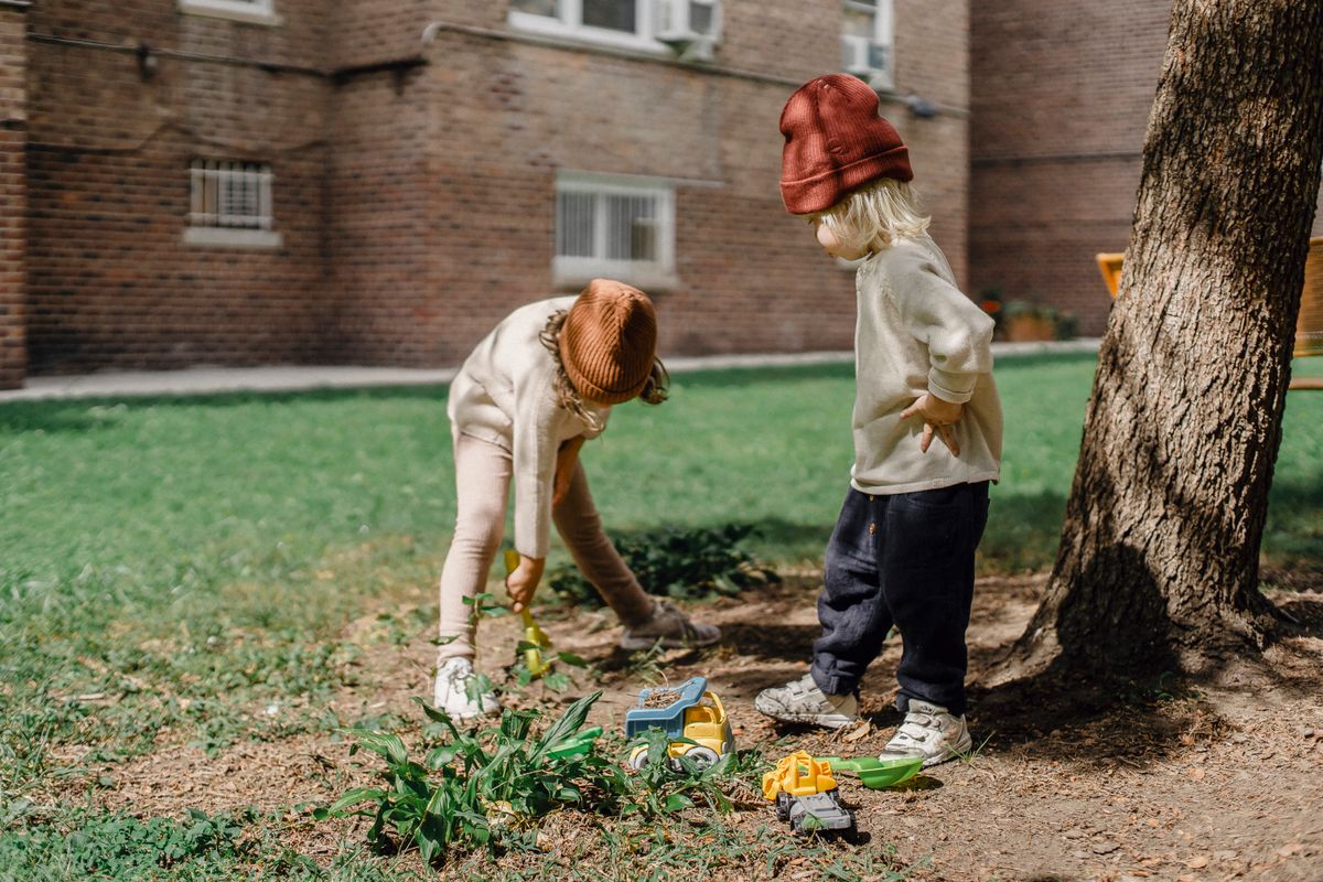 jeu de jardin coopératif extérieur enfant 5 ans