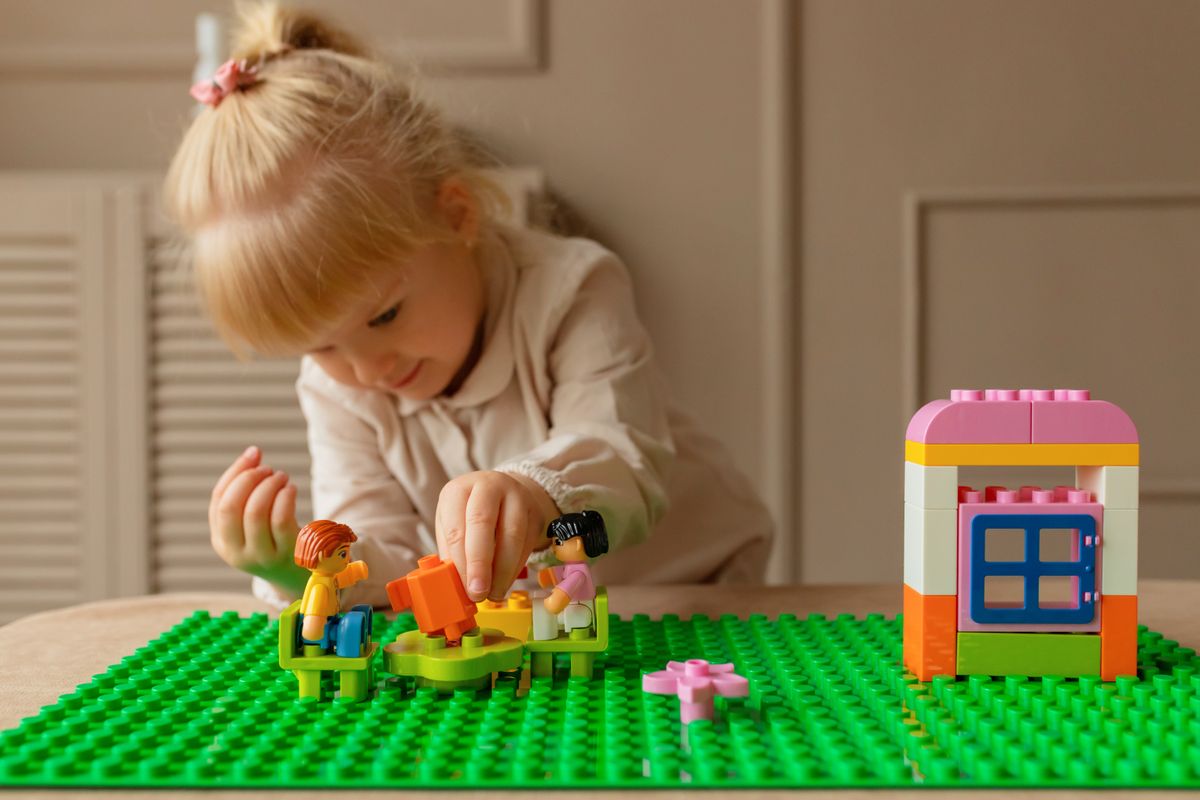 Set Plus-Plus de jeu de construction créatif pour enfant