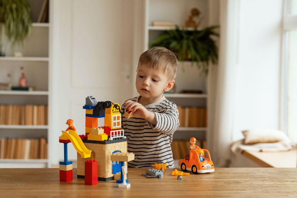 kit de construction évolutif pour enfant de 5 ans