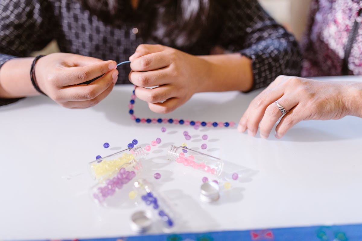 perles à repasser créatives fille 5 ans