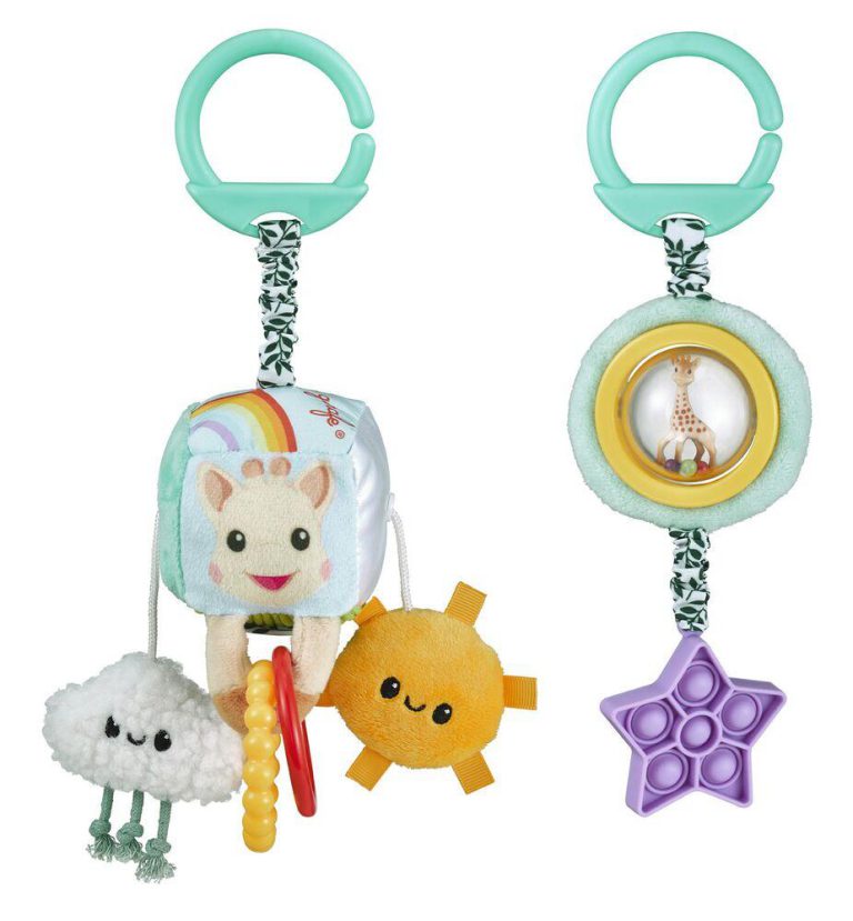 Jouets d&rsquo;éveil à suspendre Sophie la Girafe