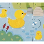 Puzzle tactile Ferme Janod, 20 pièces