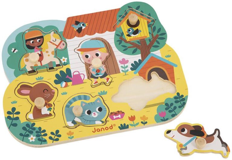 Puzzle Campagne Janod, 6 pièces