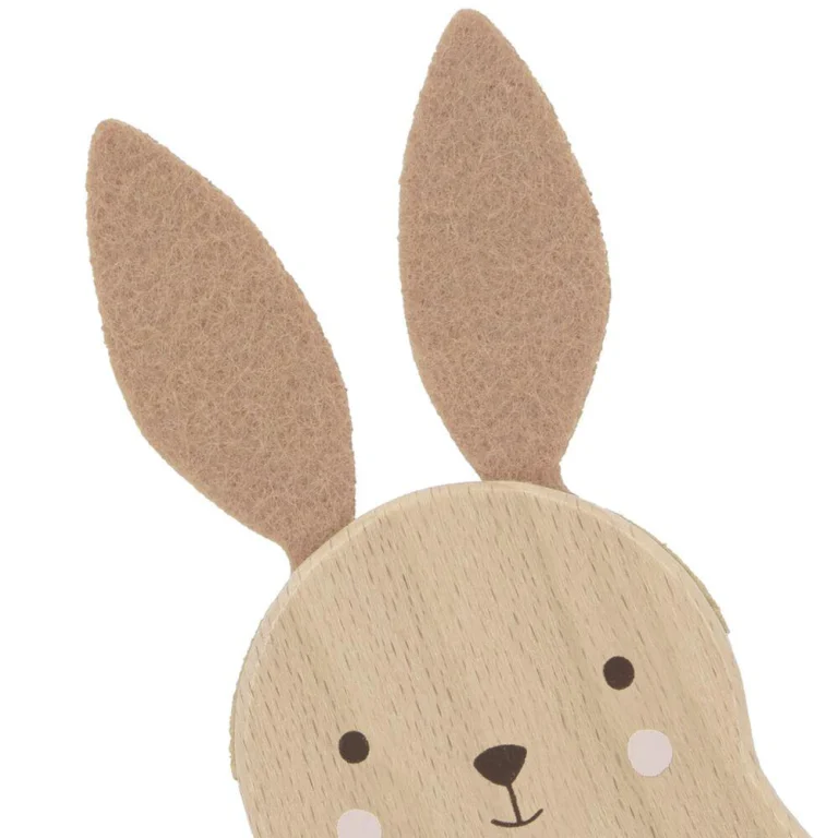 Hochet à Sons en Bois Kaloo (Lapin, Éléphant, Souris)