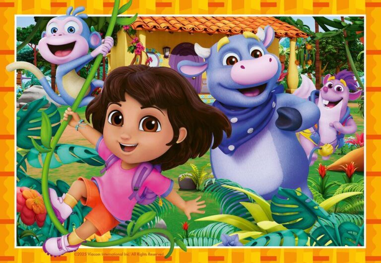 Puzzles 2 x 12 pièces Dora Ravensburger