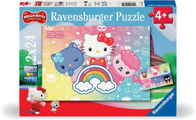 Puzzles 2 x 24 pièces Hello Kitty Ravensburger