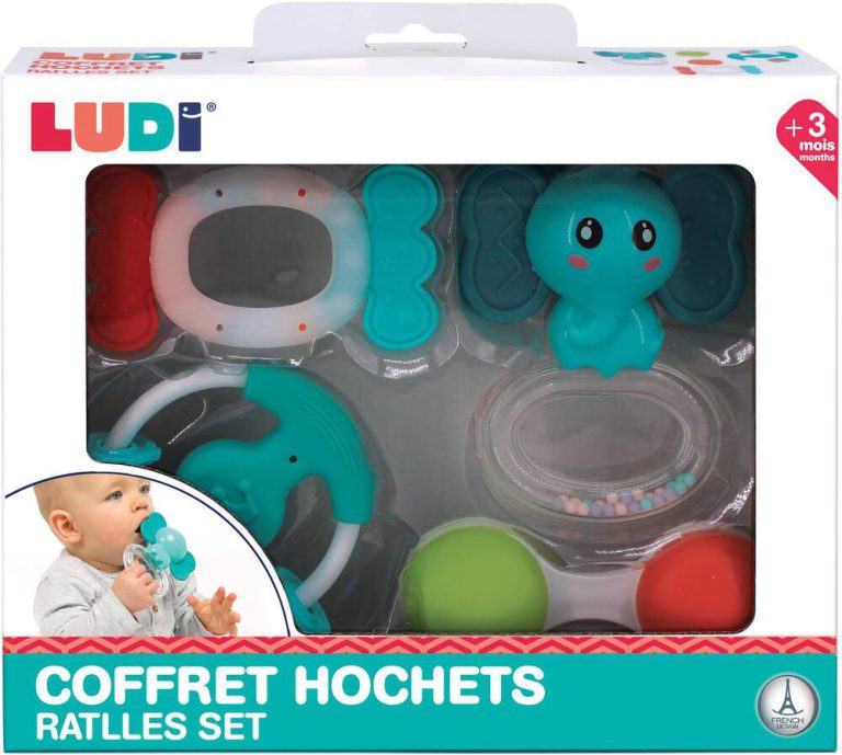 Coffret de 4 Hochets Ludi