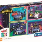 Puzzle 4 en 1 Batwheels Clementoni
