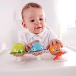Coffret de Hochets Animaux Marins à Ventouse Hape