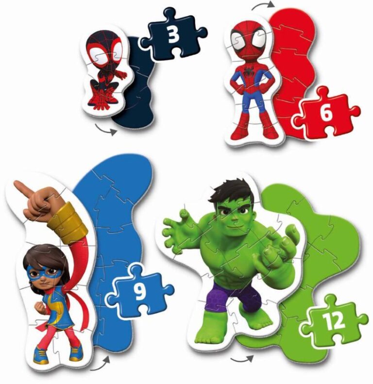 My First Puzzles Spidey Clementoni