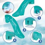 Toboggans de Bain à Ventouse Ludi