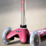 Trottinette Mini Micro Deluxe Glitter LED (Rose)