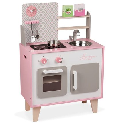 Cuisine en bois Janod Macaron
