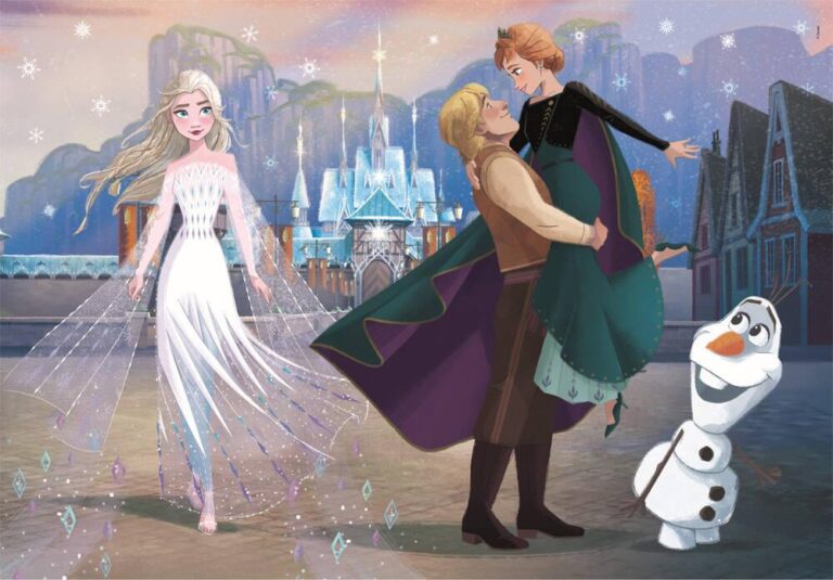 Puzzle Maxi 24 pièces La Reine des Neiges 2 Clementoni