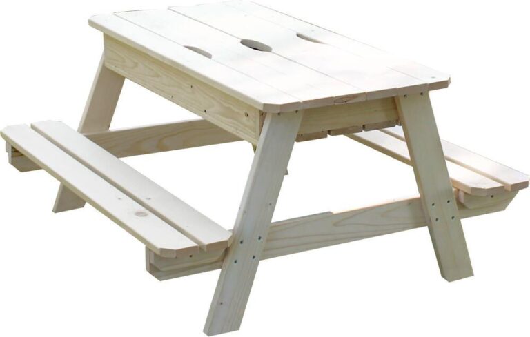 Table pique-nique et bac à sable en bois Soulet