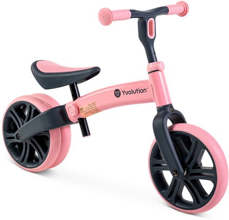 Draisienne évolutive Yvelo Junior Yvolution (Rose)