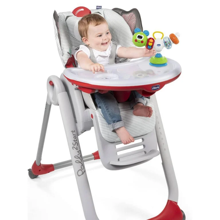 Hochet de Chaise Haute Phill la Chenille Chicco