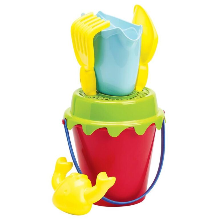 Seau de plage garni Ecoiffier 15 cm