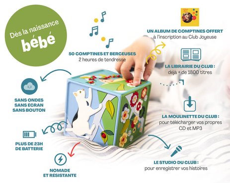 Cube audio Joyeuse Ma Première Conteuse