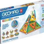 Jeu de construction magnétique Geomag Supercolor 78 pièces