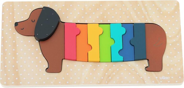 Puzzle d&rsquo;encastrement en volume Chien Vilac