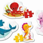 My First Puzzles Vie marine Clementoni