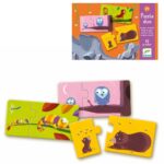 12 puzzles 2 pièces Maman Bébé Djeco