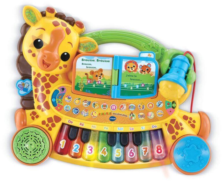 Piano bébé VTech Jungle Rock Mon Piano Girafe
