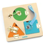 Planche à verrous Montessori Djeco Lockbasic
