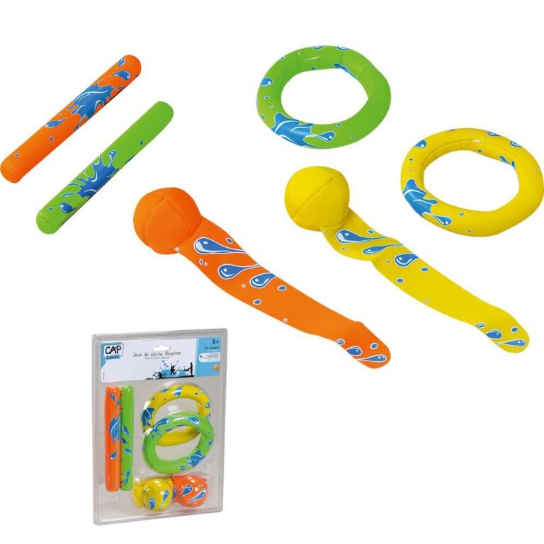 Jeu de plongée néoprène Cap anneaux et balles