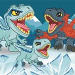 Puzzle 2 x 20 pièces Jurassic World Clementoni