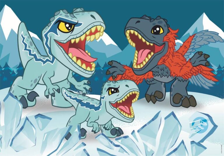 Puzzle 2 x 20 pièces Jurassic World Clementoni