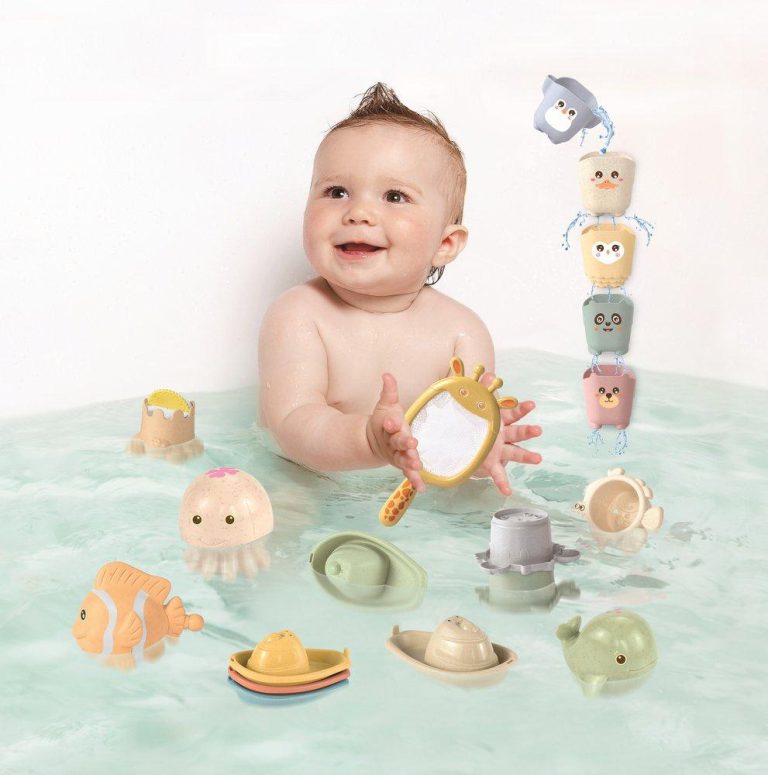 Coffret de Jeux de Bain 18 Pièces T'MIMI