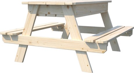 Table pique-nique et bac à sable en bois Soulet