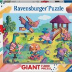 Puzzle Giant 24 pièces La Récréation des Dinosaures Ravensburger