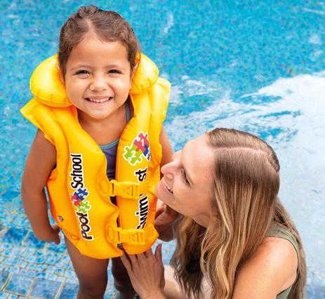 Gilet de natation Intex Pool School