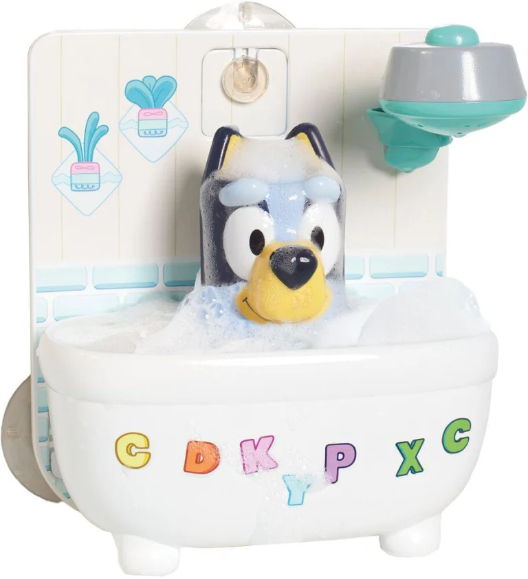 Bluey Prend son Bain Tomy Toomies
