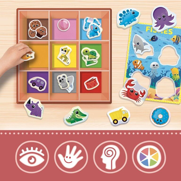 Boîte de tri des couleurs Montessori Baby Lisciani