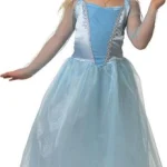 Déguisement princesse Adèle robe bleue