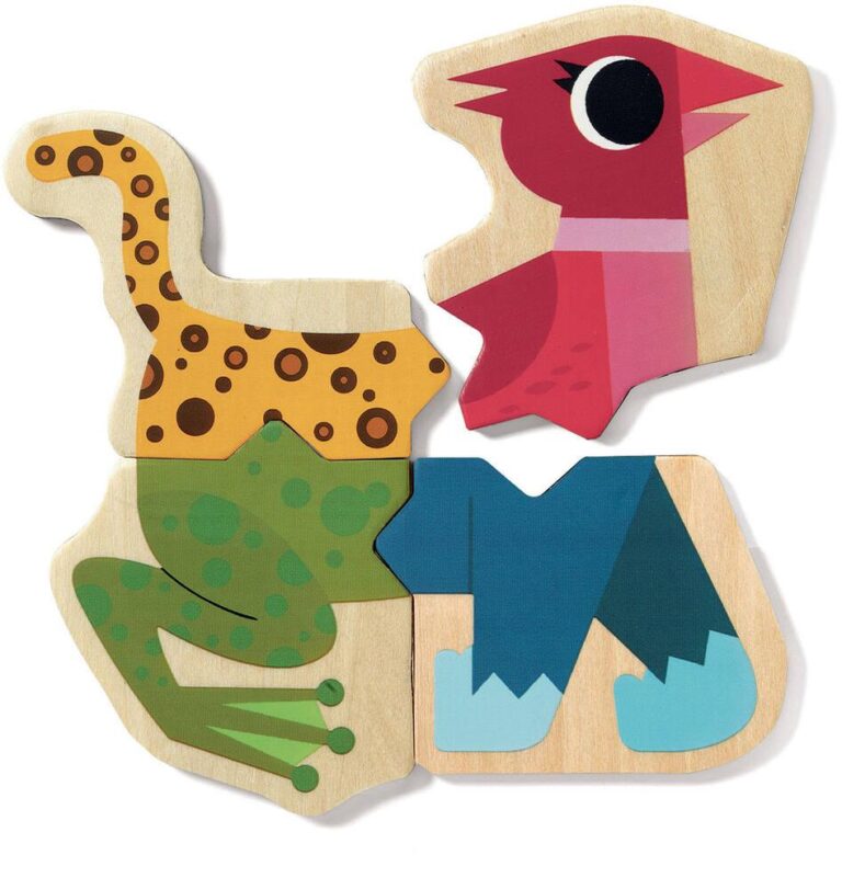 Magnetic's Mixanimo Djeco, coffret de magnets en bois