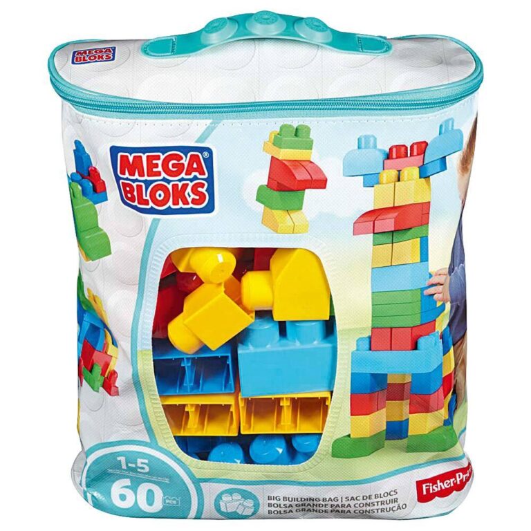 Gros blocs bébé Mega Bloks sac 60 pièces