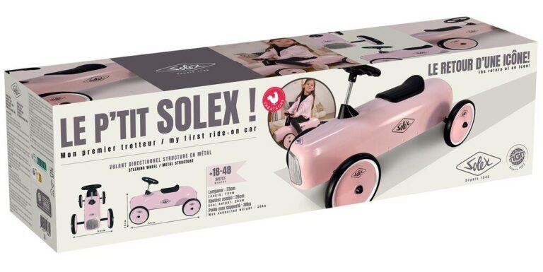 Porteur Solex vintage en métal MGM 73 cm
