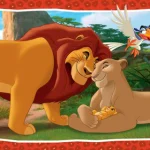 Puzzles 2 x 24 pièces Le Roi Lion Ravensburger