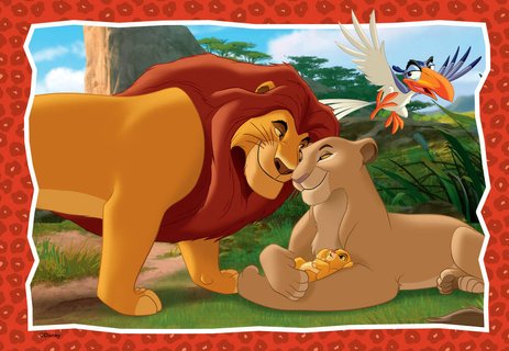 Puzzles 2 x 24 pièces Le Roi Lion Ravensburger