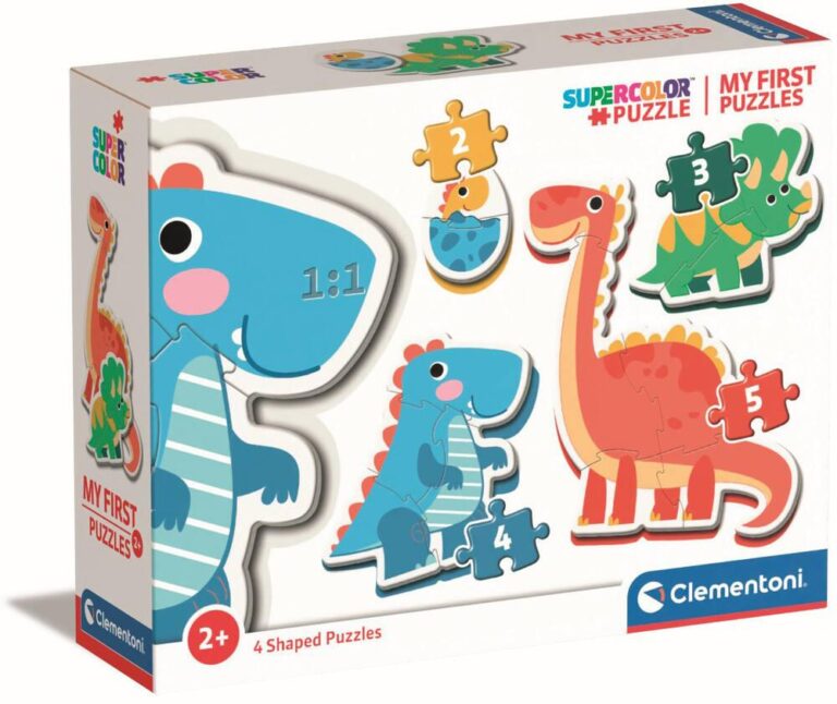 Mon Premier Puzzle Dinosaures Super Color Clementoni