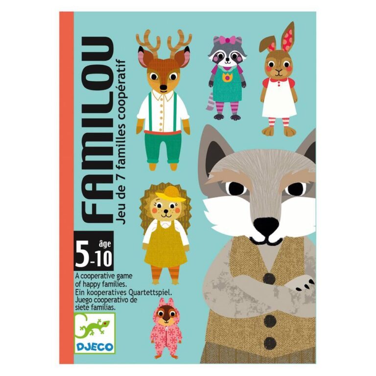 Jeu de cartes coopératif Familou Djeco